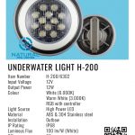 Lampu Kolam Renang LED H200
