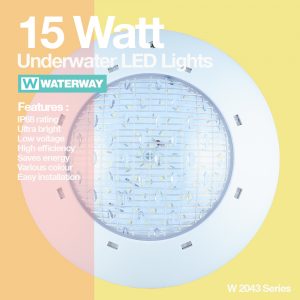 Lampu kolam renang LED W2043 15 Watt