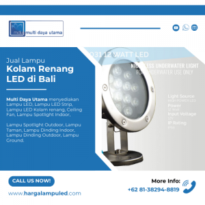 jual lampu kolam renang LED di Bali