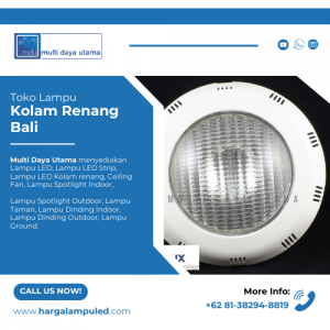 toko lampu kolam renang Bali
