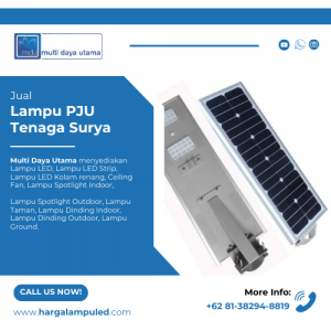 jual lampu pju tenaga surya​