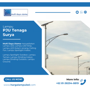 lampu pju tenaga surya​