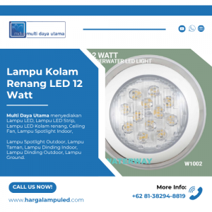 Lampu Kolam Renang LED 12 Watt