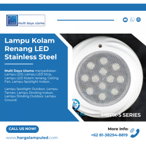 Lampu Kolam Renang LED Stainless Steel